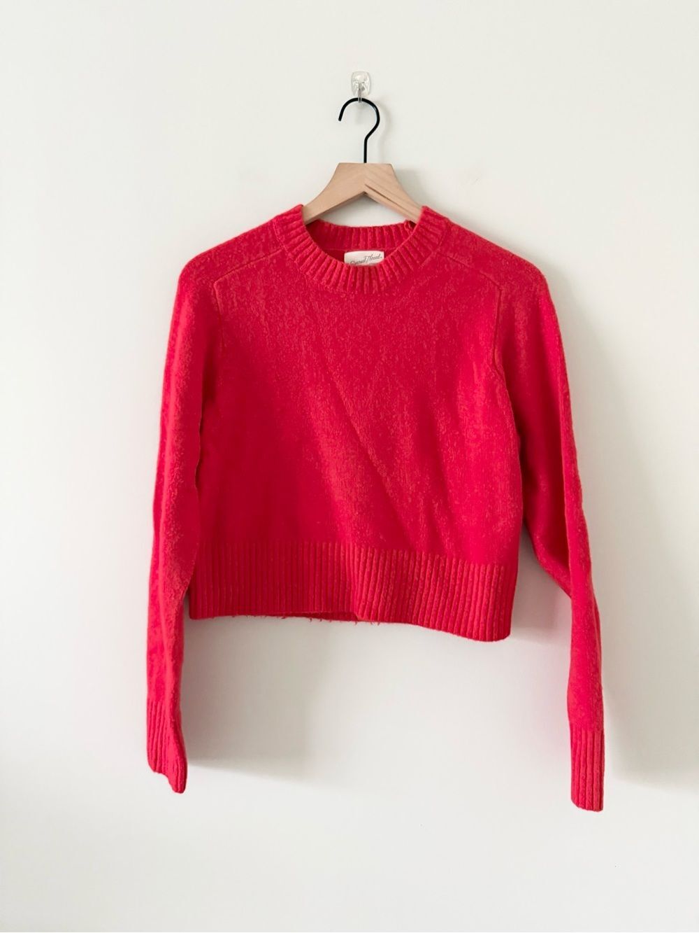 Universal Thread Red Crewneck Long Sleeve Sweater Size M